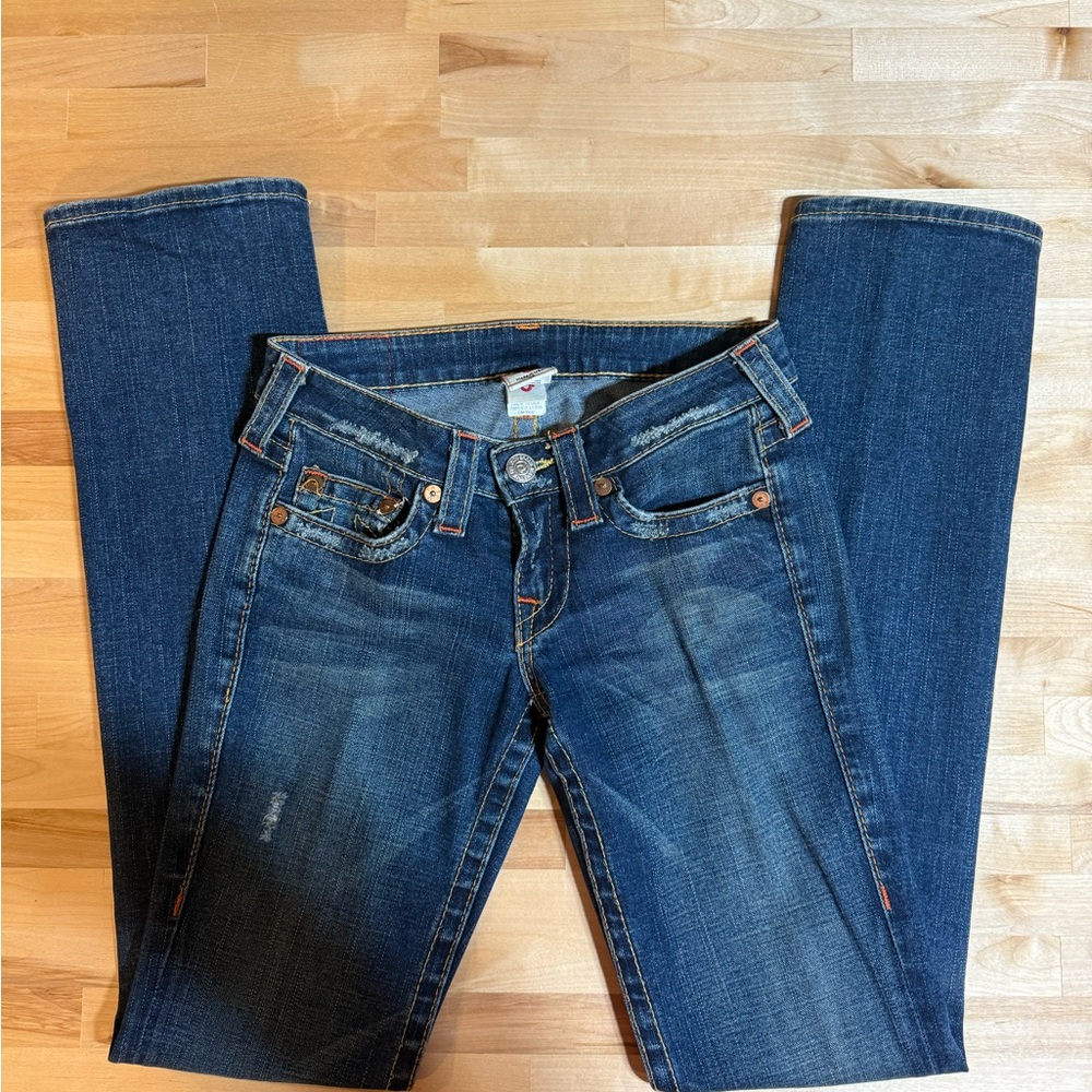 True Religion Vintage World Tour Dark Blue jeans